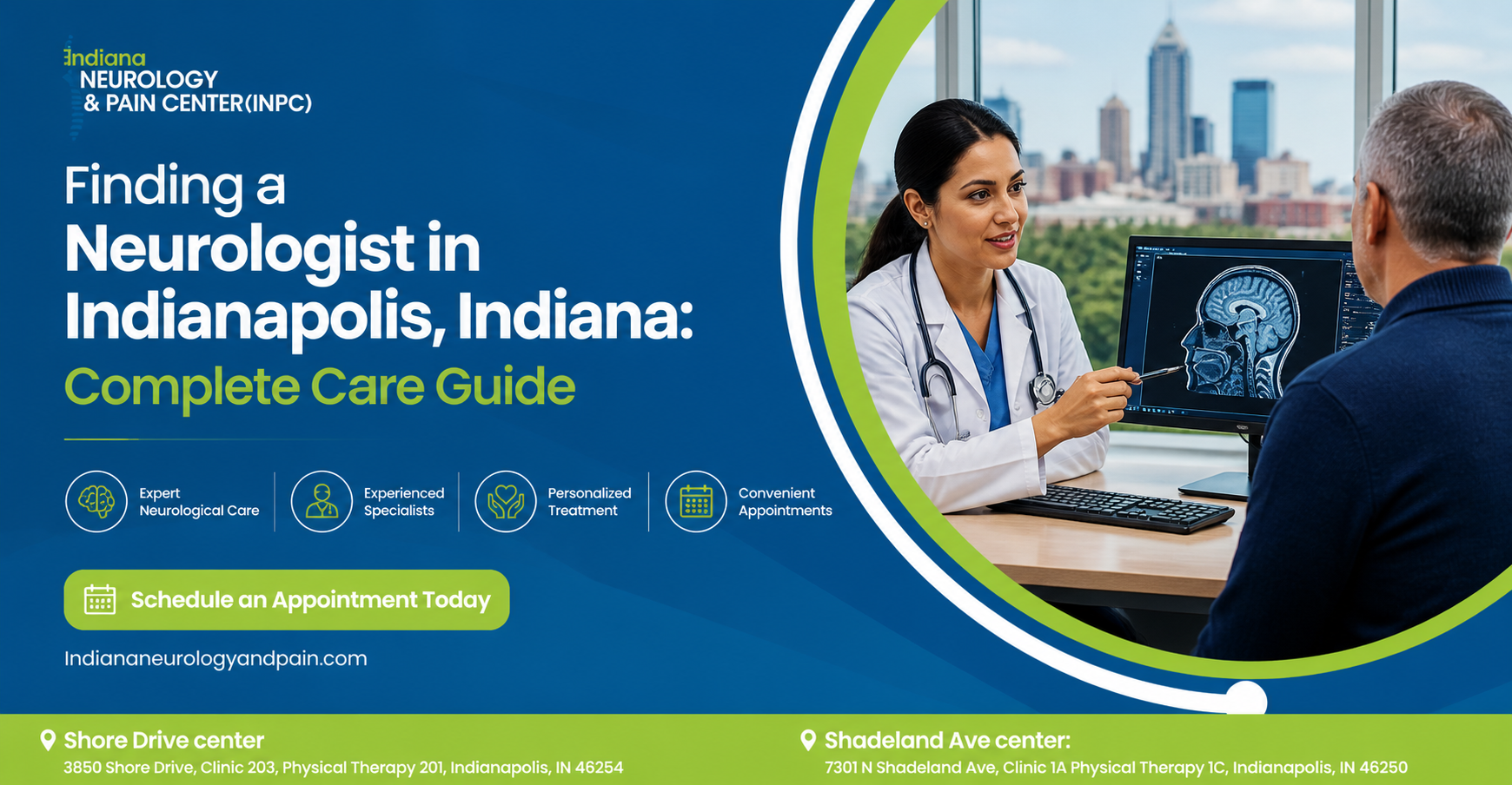 Read more about the article Finding a Neurologist in Indianapolis, Indiana: Complete Care Guide
