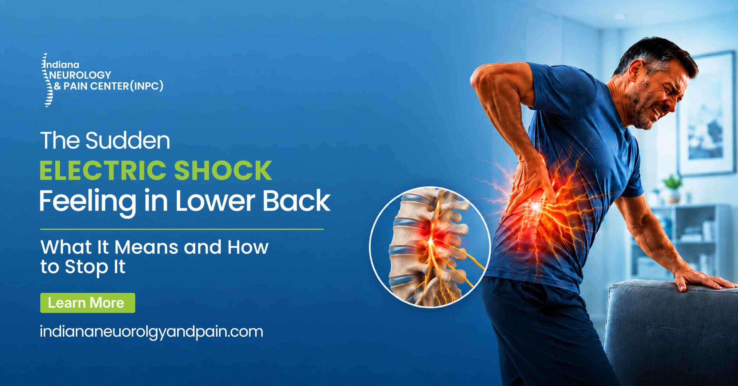 Read more about the article The Sudden Electric Shock Feeling in Lower Back: What It Means and How to Stop It