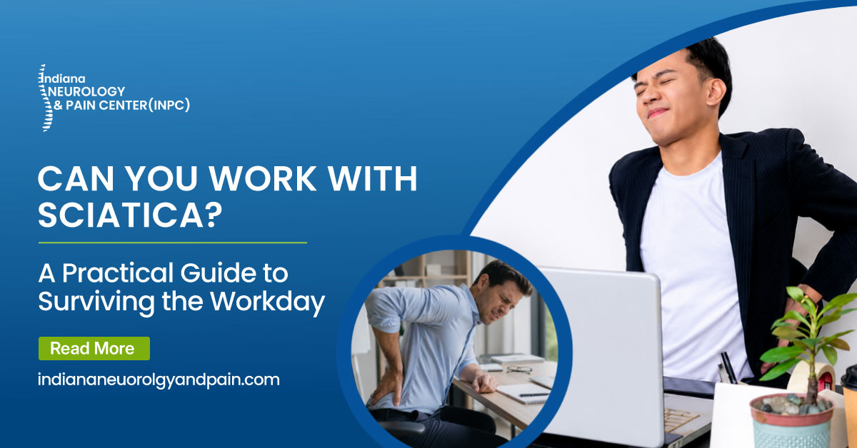 Read more about the article Can You Work With Sciatica? A Practical Guide to Surviving the Workday